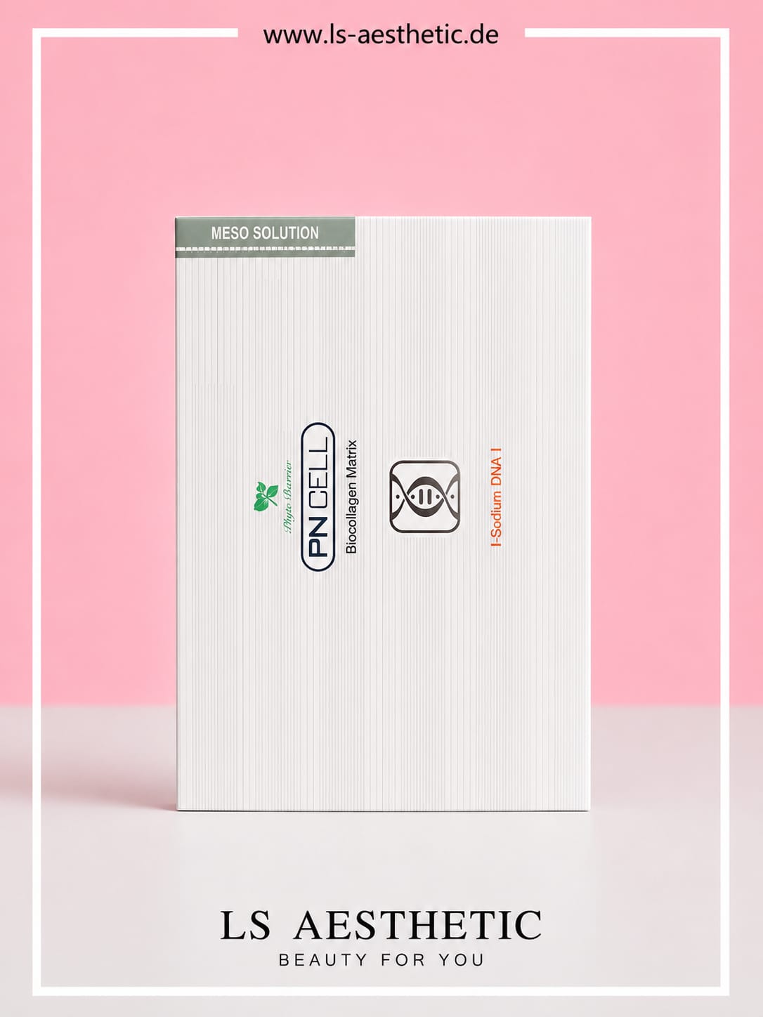PN Cell Biocollagen Matrix – Polynukleotid Kollagen Serum, Produktverpackung, CE-zertifiziert