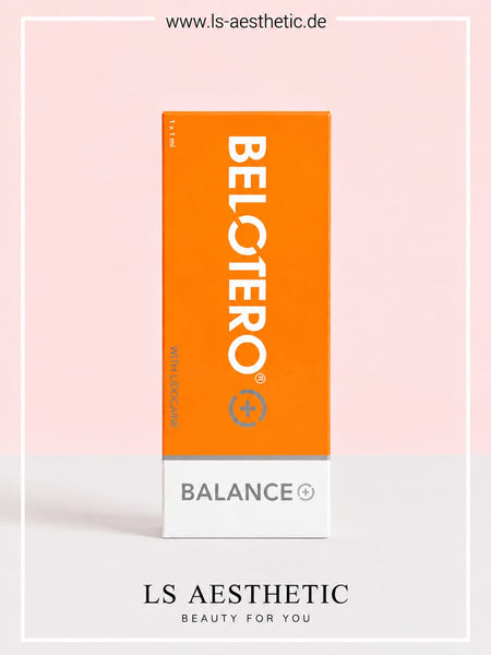 Belotero Balance Lidocaine 1 ml – Hyaluronsäure-Filler zur Faltenbehandlung, Produktverpackung