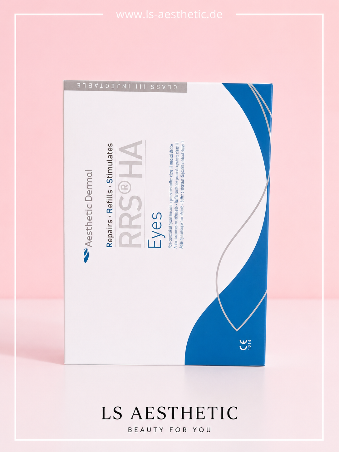 RRS HA Eyes – Mesotherapie Skinbooster Augenpartie, CE-zertifiziert, 12×1,5 ml
