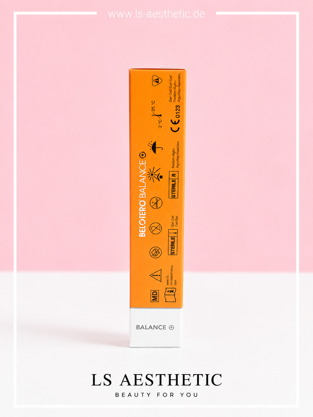 Belotero Balance Lidocaine – CE 0123 zertifiziert, steril, Lagerung 2–25°C
