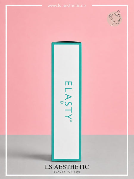 Elasty D Hyaluronsäure Filler – Verpackung Seite, steriler intradermaler Dermalfiller