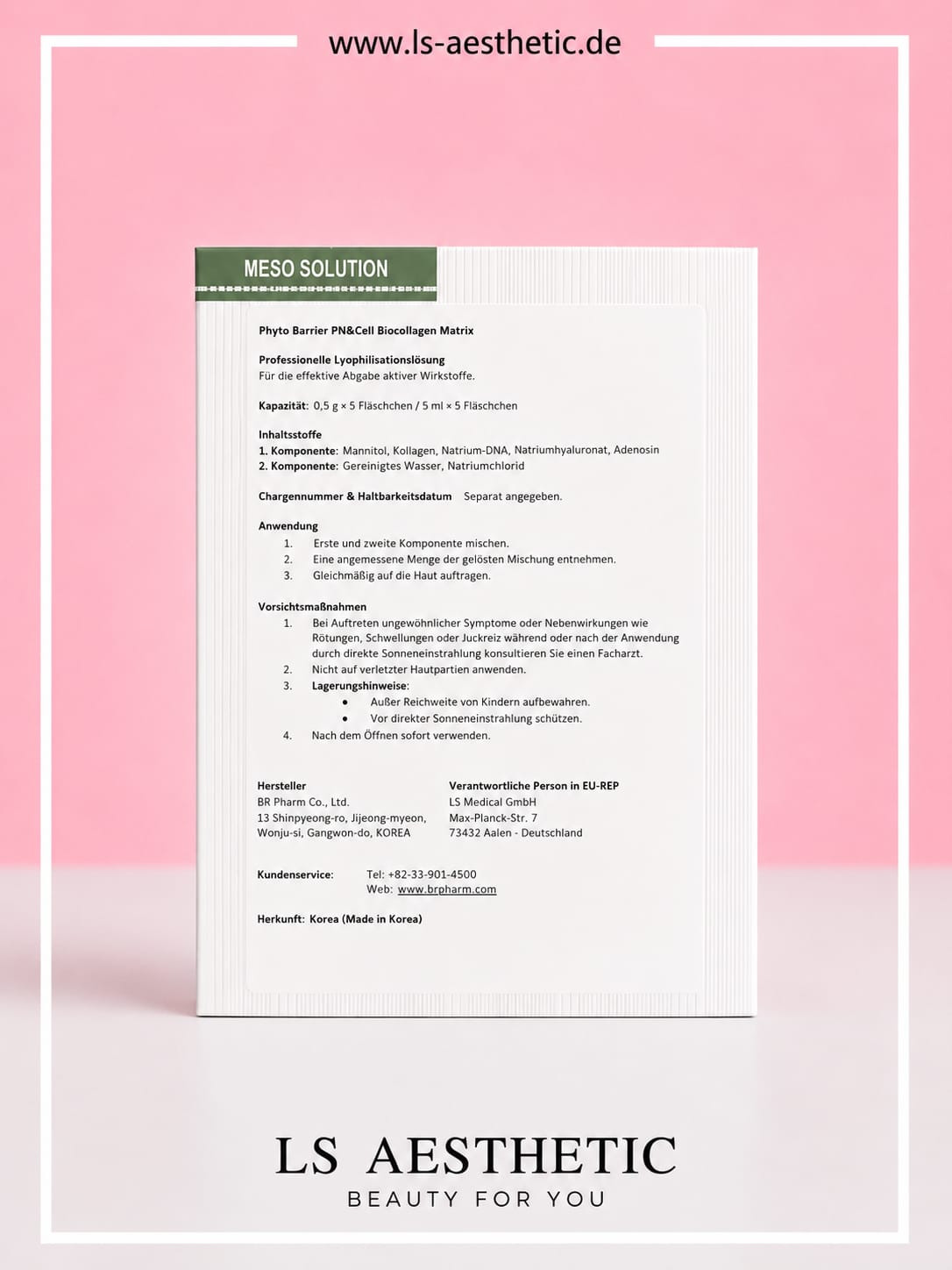 PN Cell Biocollagen Matrix Serum – Anwendung zur Hautrevitalisierung und Kollagenbildung