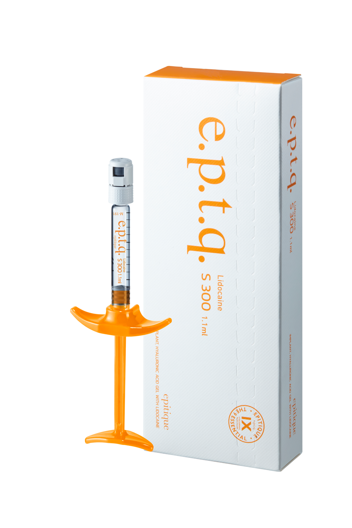 EPTQ S300 – Hyaluronsäure-Filler 1×1 ml für moderate Falten, Lippen und Konturierung, Produktverpackung